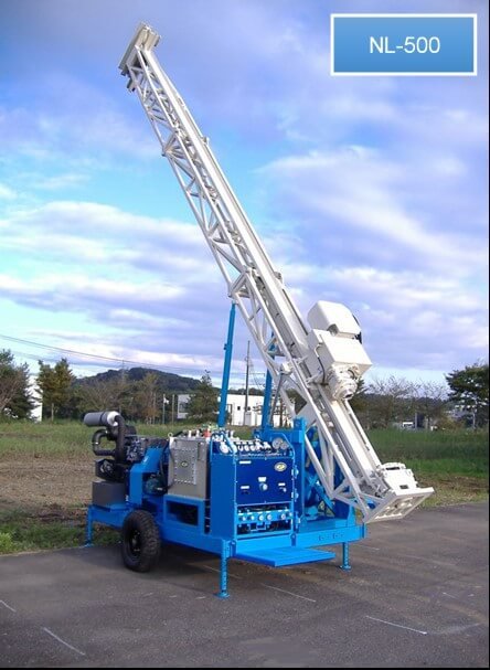 NL-500 / 700 (All Hydraulically Driven High Speed Core Drill Rig)